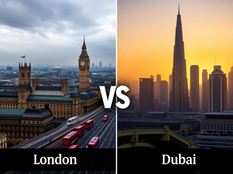 Dubai vs London property investment
